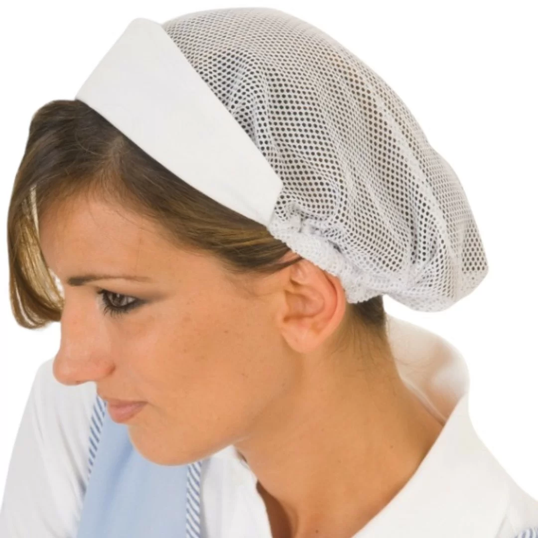 Cuffia Cucina a Rete Professionale Bianca 2