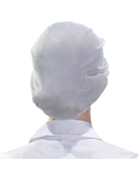 Cuffia Cucina a Rete Donna Bianca art. Isacco Taglia Unica