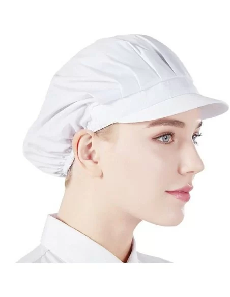 Cappello Chef Elasticizzato Con Visiera art. Basket