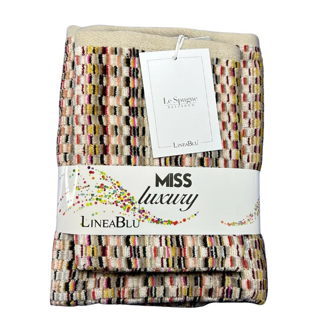 Coppia Asciugamani LineaBlu art. Miss Luxury...