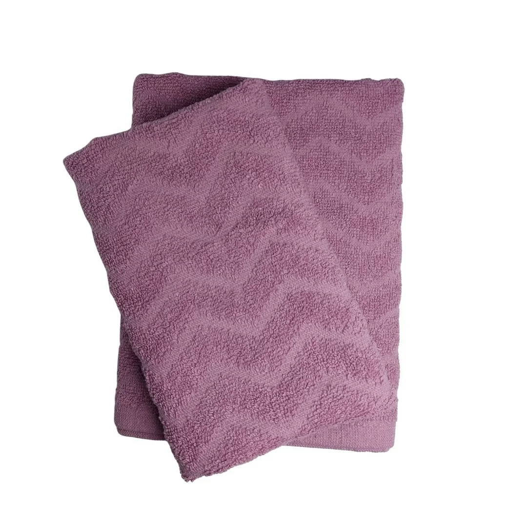 Coppia Asciugamani Spugna LineaBlu art. Perla 500gr/mq