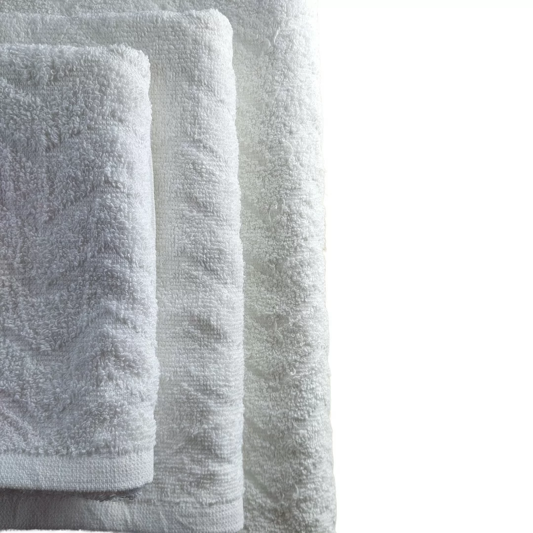 Tris Asciugamani Bagno LineaBlu art. Perla...