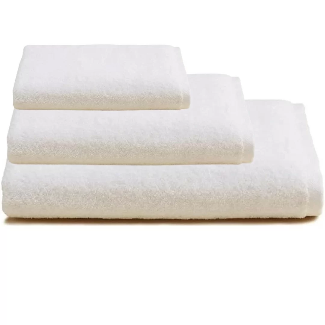 Tris Asciugamani Bagno Spugna LineaBlu art. Marte 420gr/mq