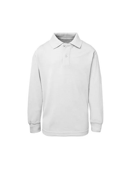 Polo Manica Lunga Scuola 100% Cotone Unisex