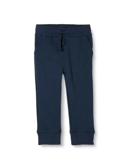 Pantalone Bambino Lungo da Scuola Blu 100% Cotone