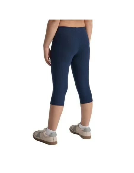 Leggings Bambina Capri da Scuola 100% Cotone