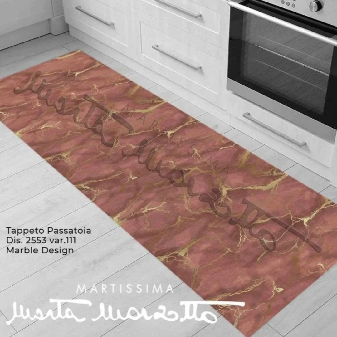 Tappeto a Metro per Cucina Marta Marzotto art. Marble Design