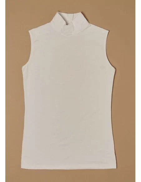 Lupetto Donna Smanicato Cotone Jadea art. 4058