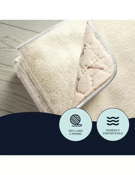 Scaldasonno Imetec Matrimoniale art. Adapto Lana e Merino