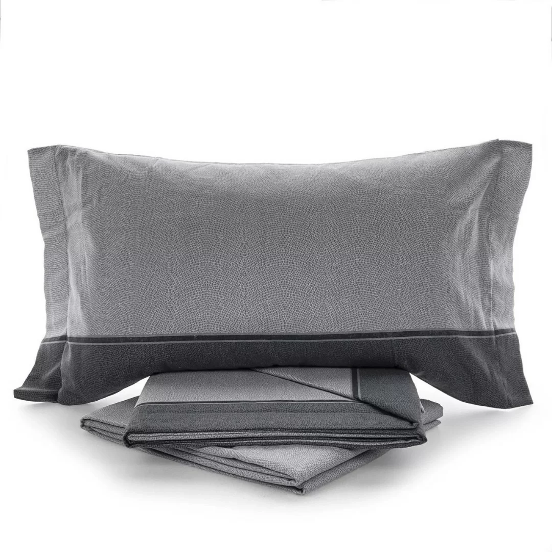 Completo Letto in Flanella Biancaluna Tramonti art. Dern 2