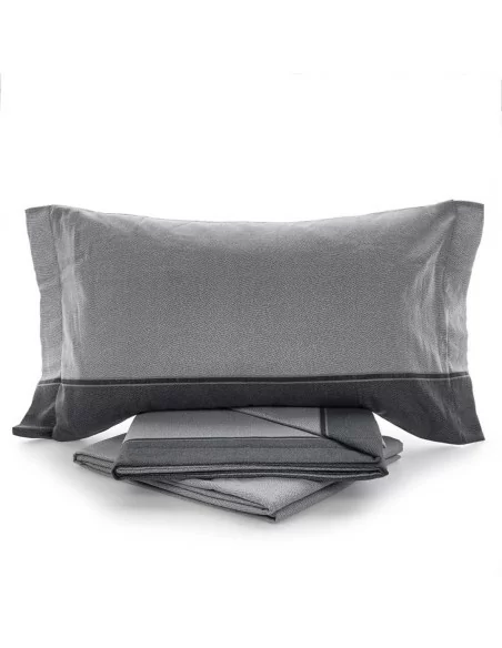 Completo Letto in Flanella Biancaluna Tramonti art. Dern