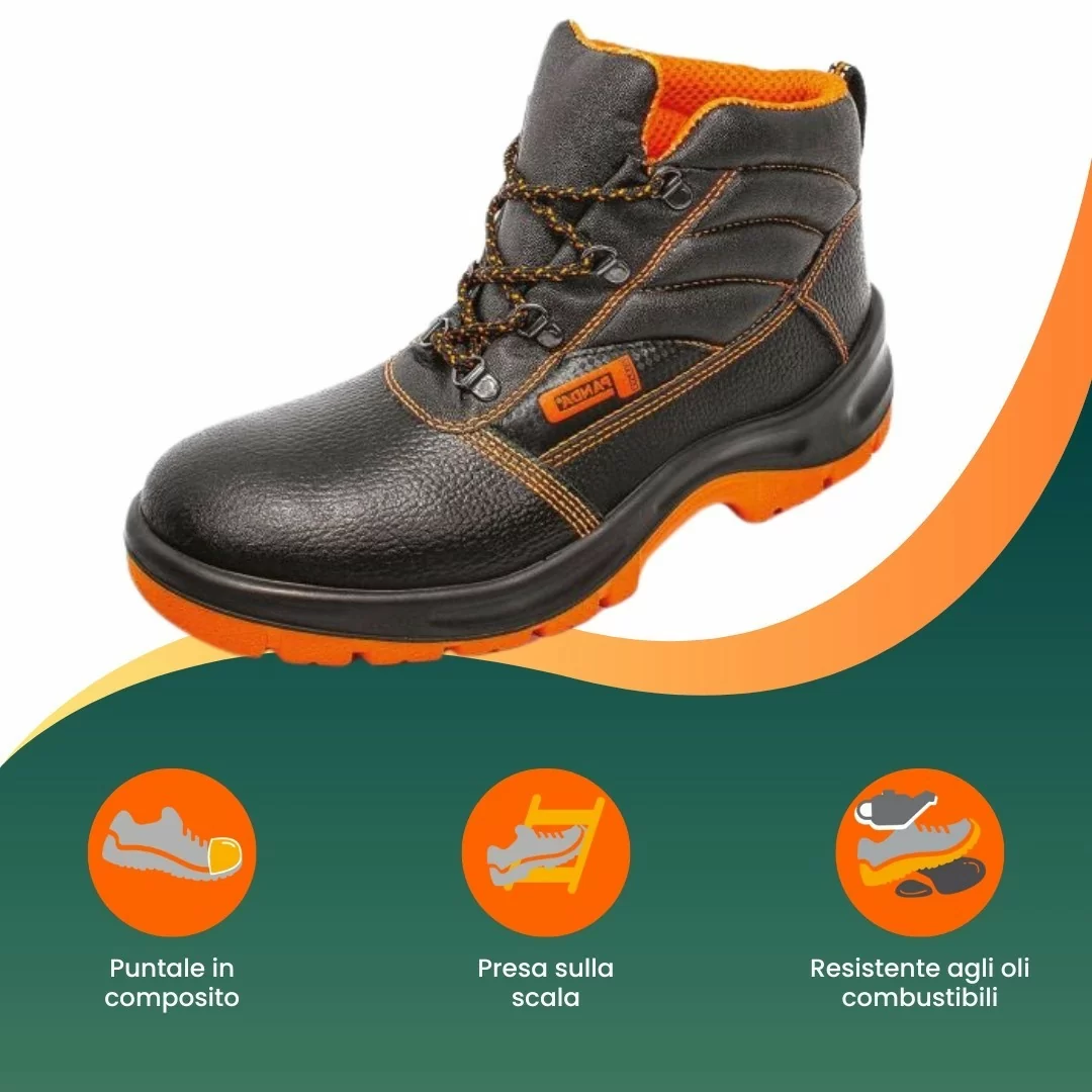 Scarpa Antinfortunistica Panda Safety art. ALFA...