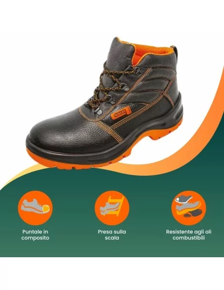 Scarpa Antinfortunistica Panda Safety art. ALFA NEOS S1