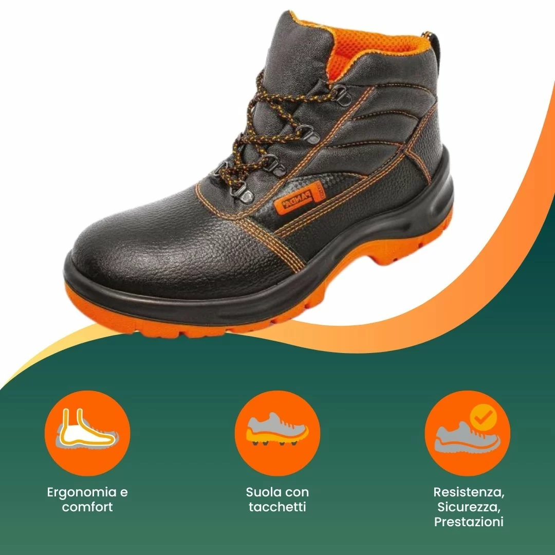 Scarpa Antinfortunistica Panda Safety art. ALFA...