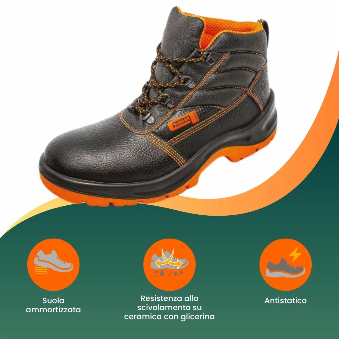 Scarpa Antinfortunistica Panda Safety art. ALFA...