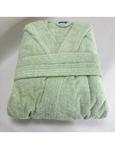 Accappatoio Personalizzato Verde Salvia LineaBlu art. Marte