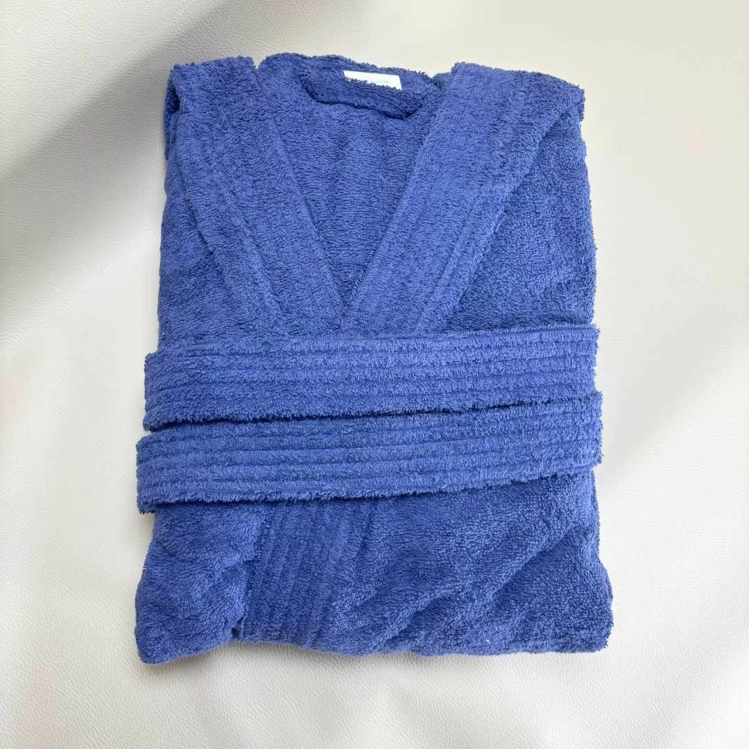 Accappatoio Personalizzato Blu Navy LineaBlu...