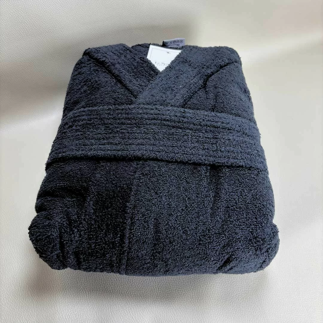 Accappatoio Personalizzato Nero LineaBlu art....