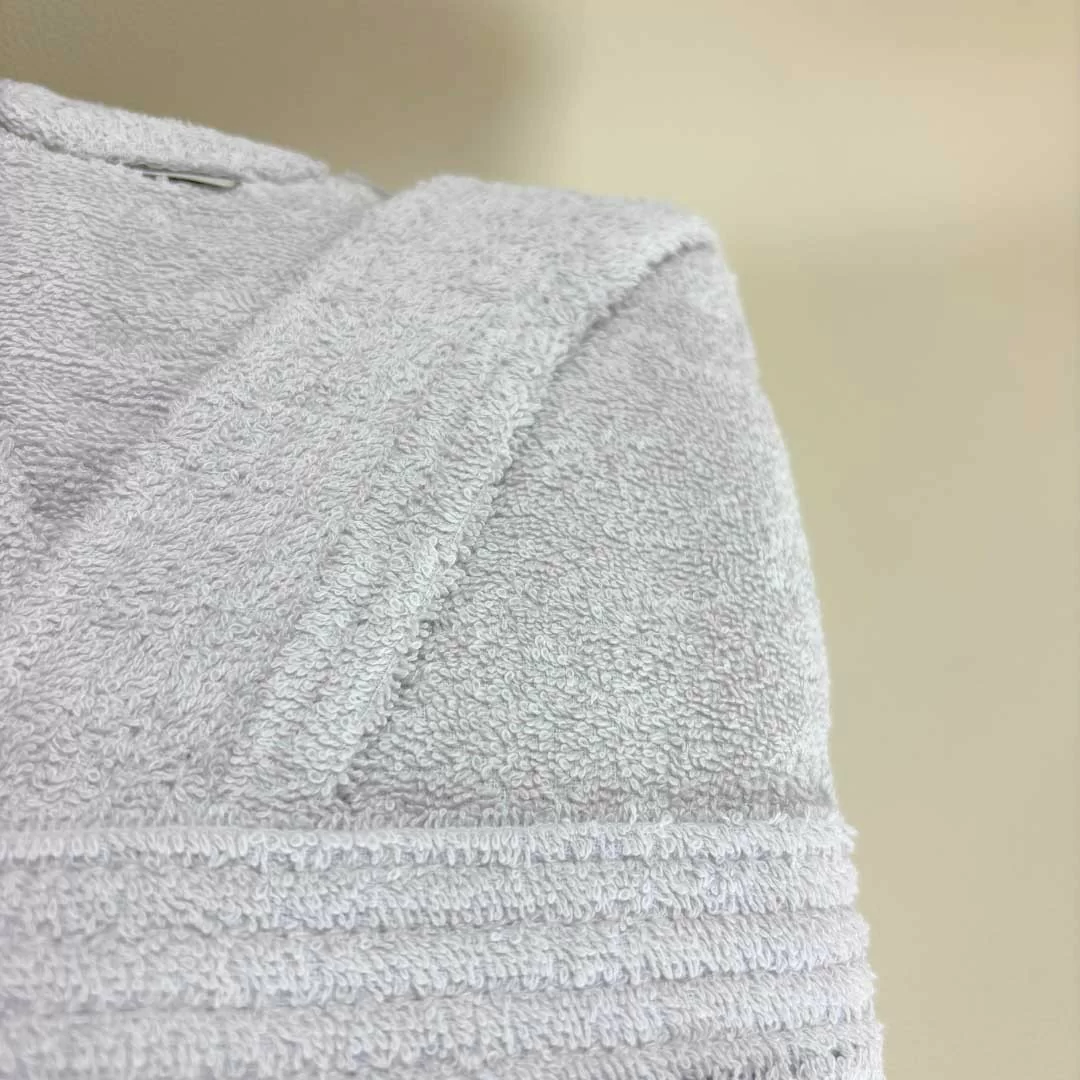 Accappatoio Personalizzato Grigio Perla...