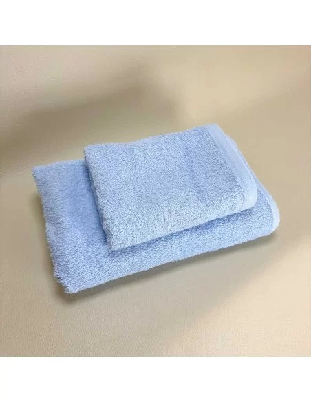 Coppia Asciugamani Personalizzati LineaBlu art. Marte Spugna 420gr/mq