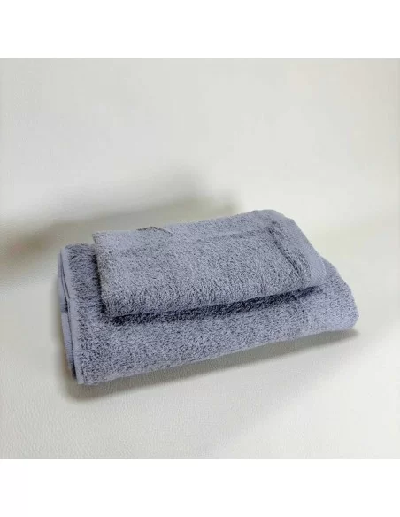 Coppia Asciugamani Personalizzati LineaBlu art. Marte Spugna 420gr/mq