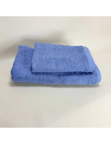 Coppia Asciugamani Personalizzati LineaBlu art. Marte Spugna 420gr/mq
