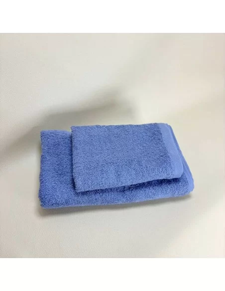 Coppia Asciugamani Personalizzati LineaBlu art. Marte Spugna 420gr/mq