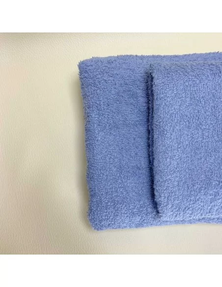 Coppia Asciugamani Personalizzati LineaBlu art. Marte Spugna 420gr/mq