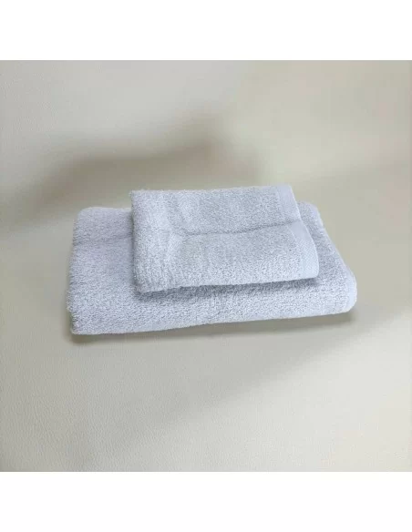 Coppia Asciugamani Personalizzati LineaBlu art. Marte Spugna 420gr/mq