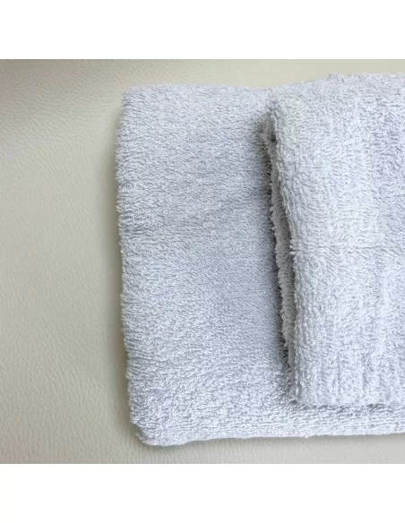 Coppia Asciugamani Personalizzati LineaBlu art. Marte Spugna 420gr/mq