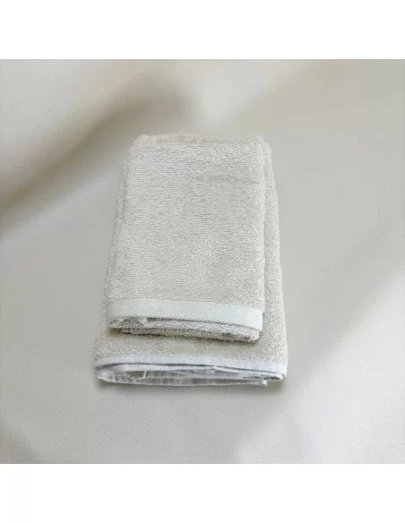 Coppia Asciugamani Personalizzati LineaBlu art. Marte Spugna 420gr/mq