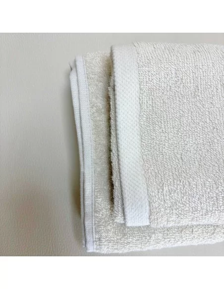 Coppia Asciugamani Personalizzati LineaBlu art. Marte Spugna 420gr/mq