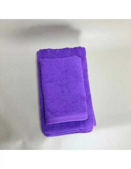 Coppia Asciugamani Personalizzati LineaBlu art. Marte Spugna 420gr/mq