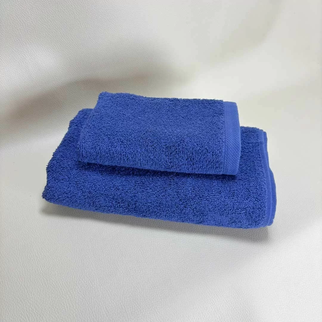 Coppia Asciugamani LineaBlu art. Marte spugna 420gr/mq 2