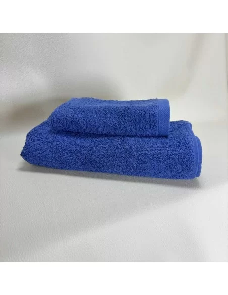 Coppia Asciugamani Personalizzati LineaBlu art. Marte Spugna 420gr/mq