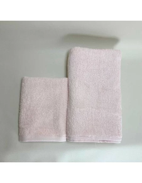 Coppia Asciugamani Personalizzati LineaBlu art. Marte Spugna 420gr/mq