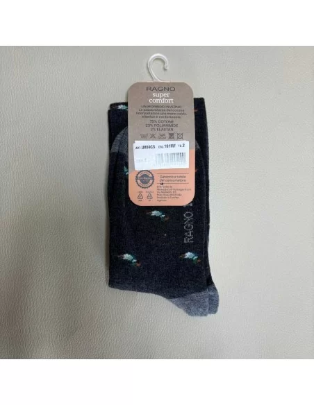 Calzini Lunghi da uomo Ragno art. U859CS caldo cotone Papere