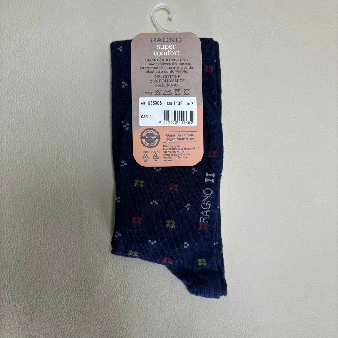 Calzino corto da uomo Ragno art. U863CC caldo cotone... 2