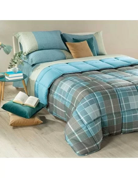 Trapunta Matrimoniale Invernale Caleffi art. Millerighe Anice