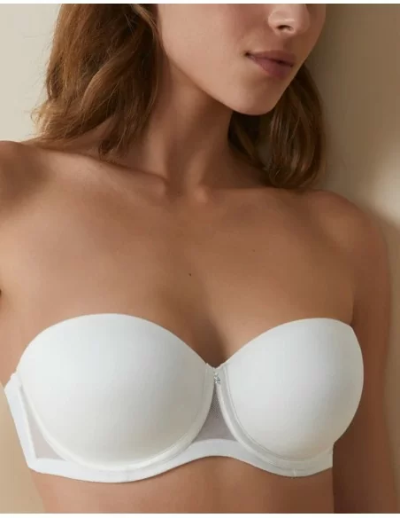 Reggiseno Fascia Selene art. Esmeralda Coppa C Preformata