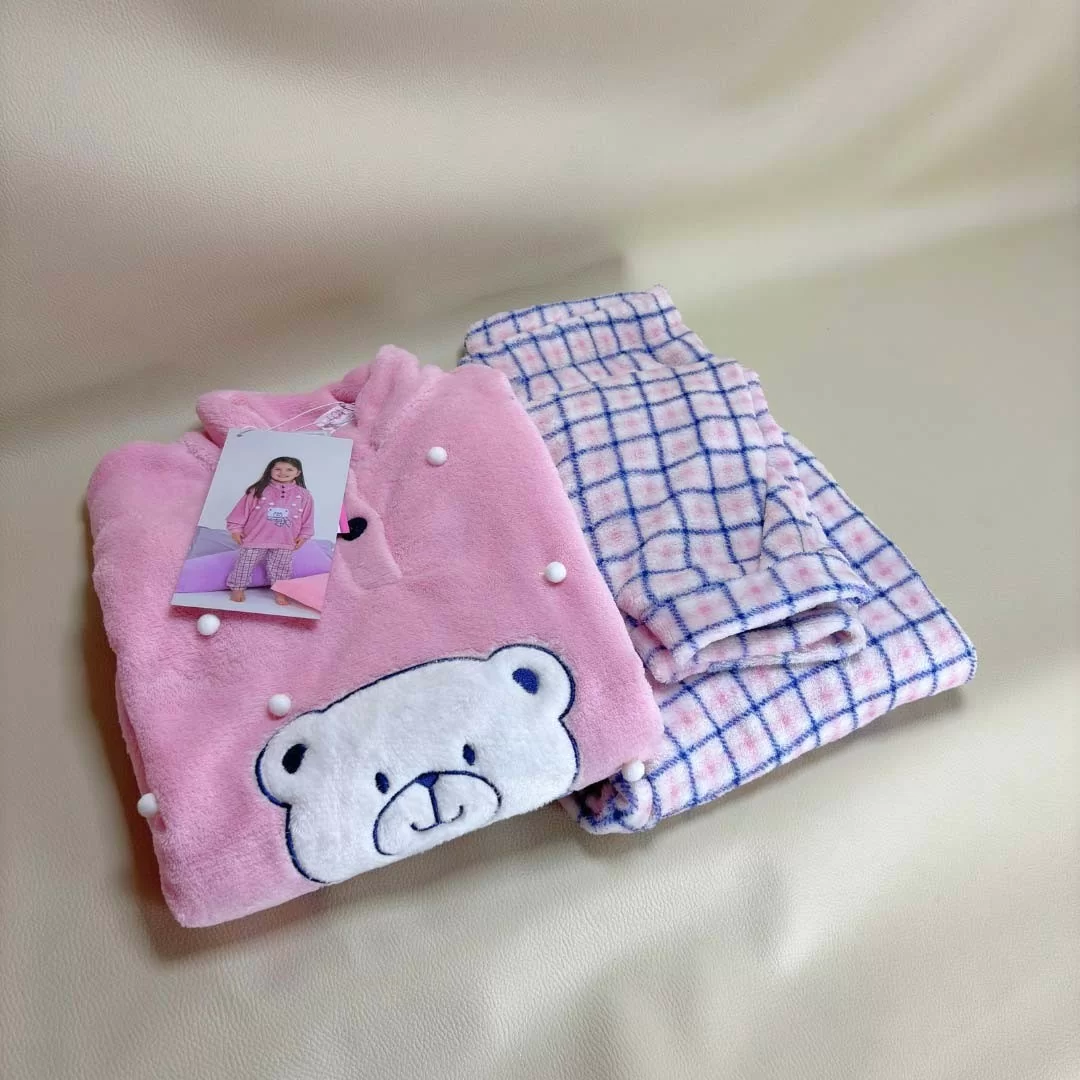 Pigiama in Pile Ragazza Invernale Kissimo art....