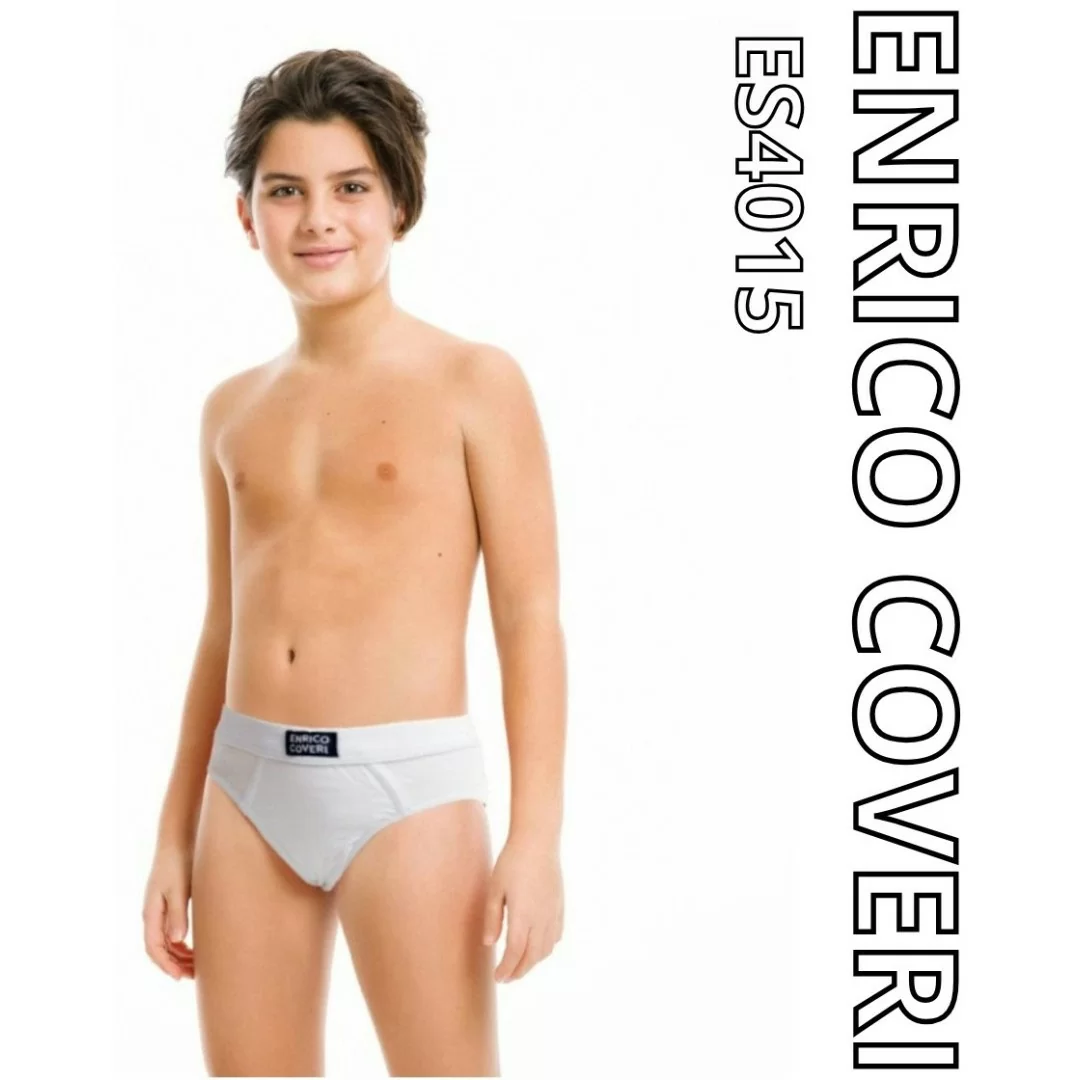 Slip Bimbo Enrico Coveri art. ES4015 Cotone set 3 pezzi