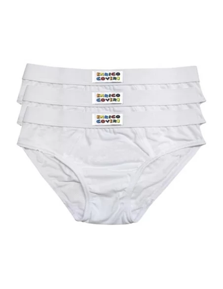 Slip Bimbo Enrico Coveri art. ES4015 Cotone set 3 pezzi