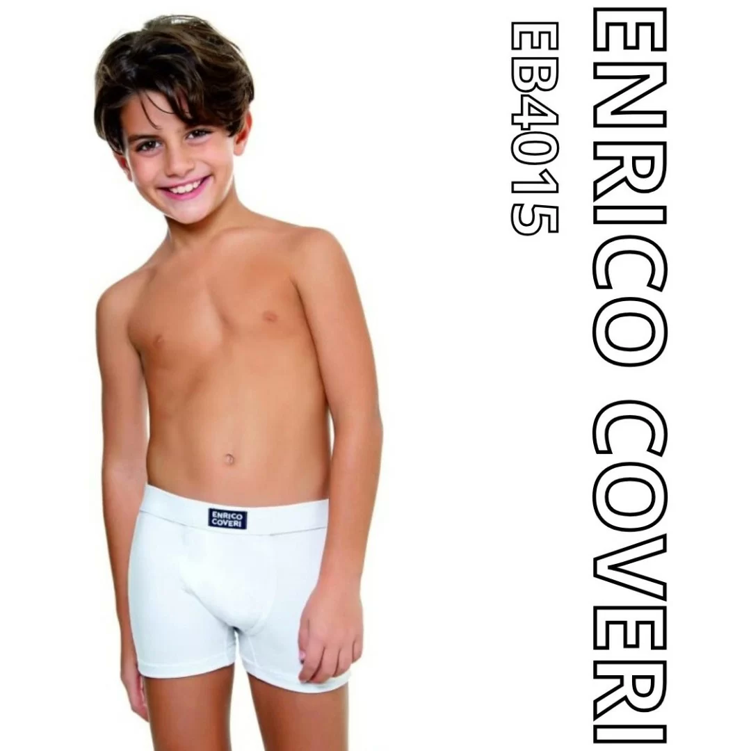 Boxer Bimbo Enrico Coveri art. EB4015 Cotone set 3 pezzi