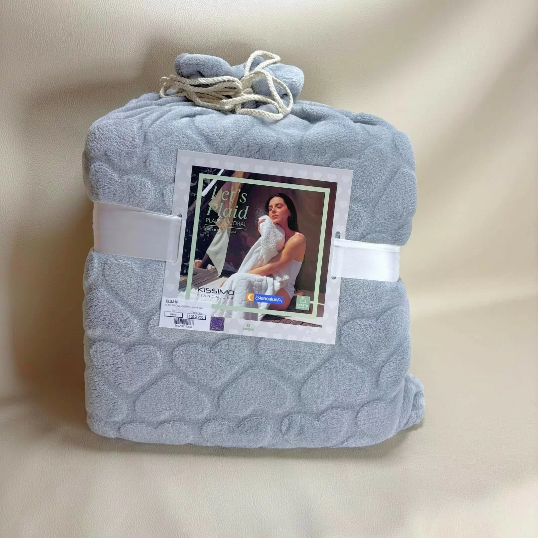 Coperta Invernale Biancaluna art. Elsa Coral...